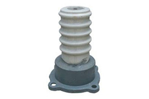 Indoor combined rubber post insulator